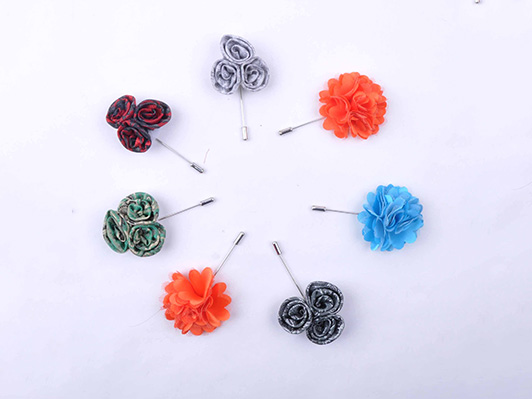 Custom Flower Brooches