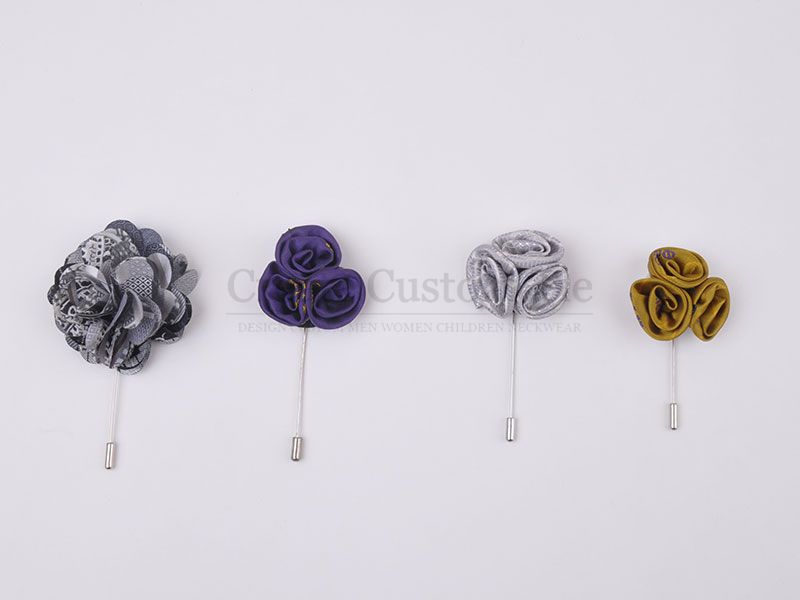 Custom Flower Brooches