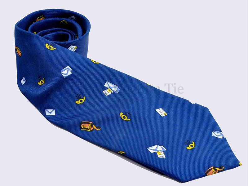 Custom polyester print tie