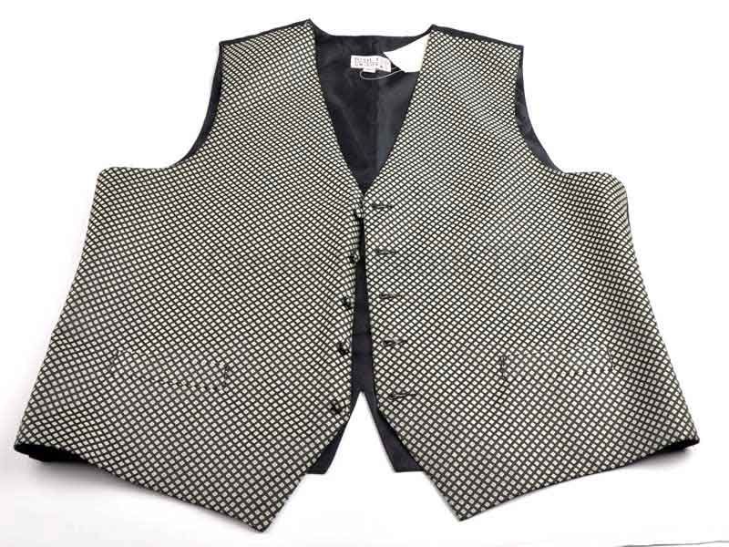 poly woven waistcoat